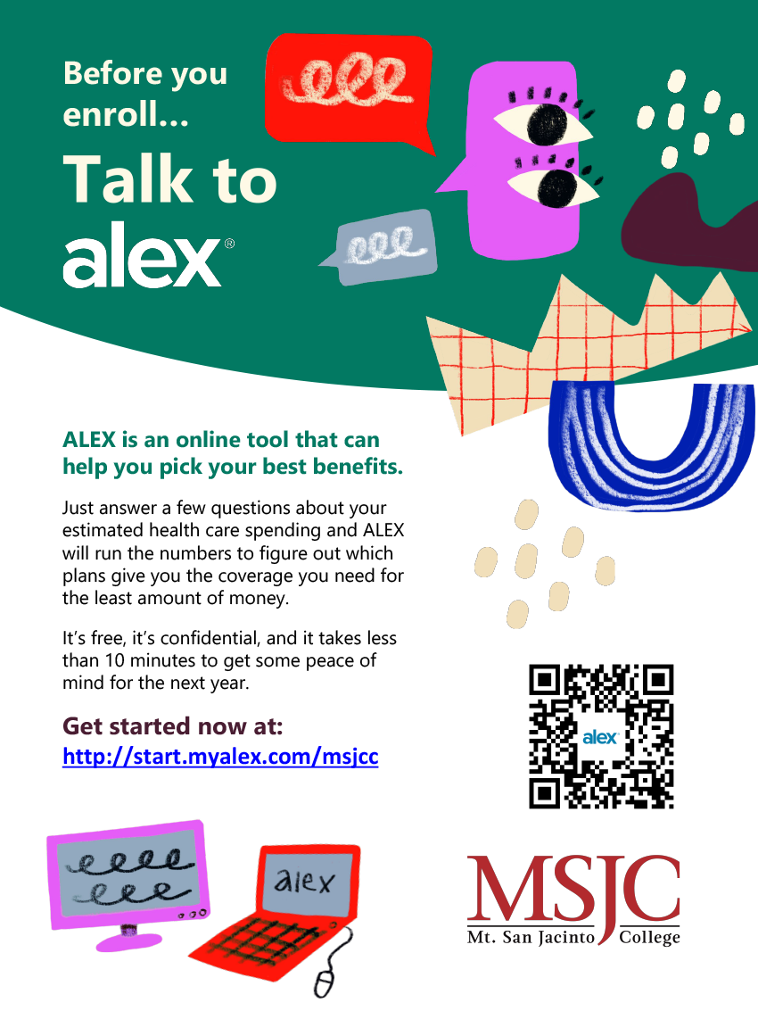Ask ALEX about benefits