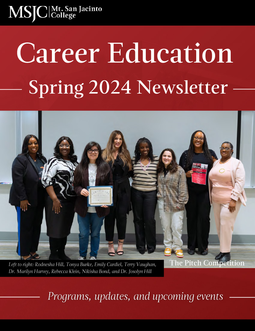 Spring Newsletter - Career Education 