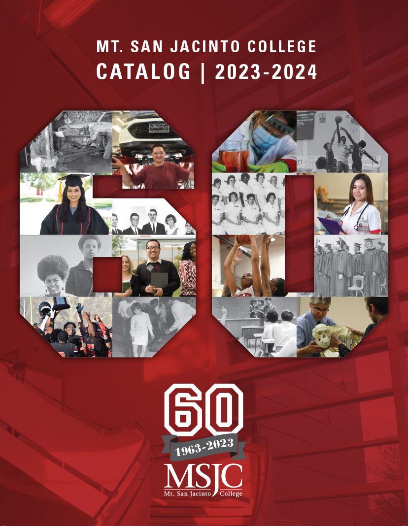 Mt. San Jacinto College Catalog Mt. San Jacinto College