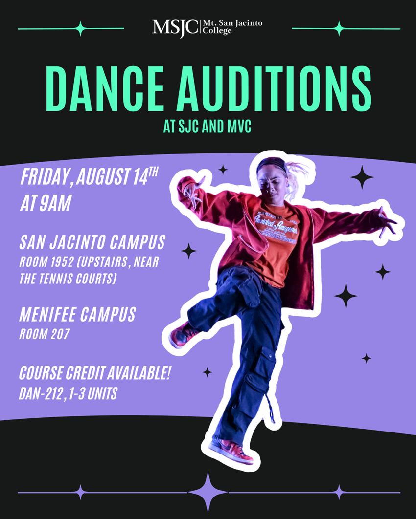 Dance Auditions flyer