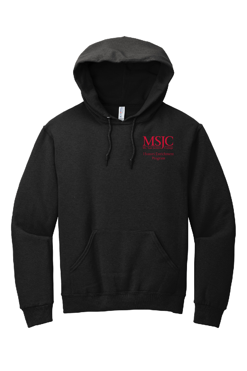 black sweatshirt front