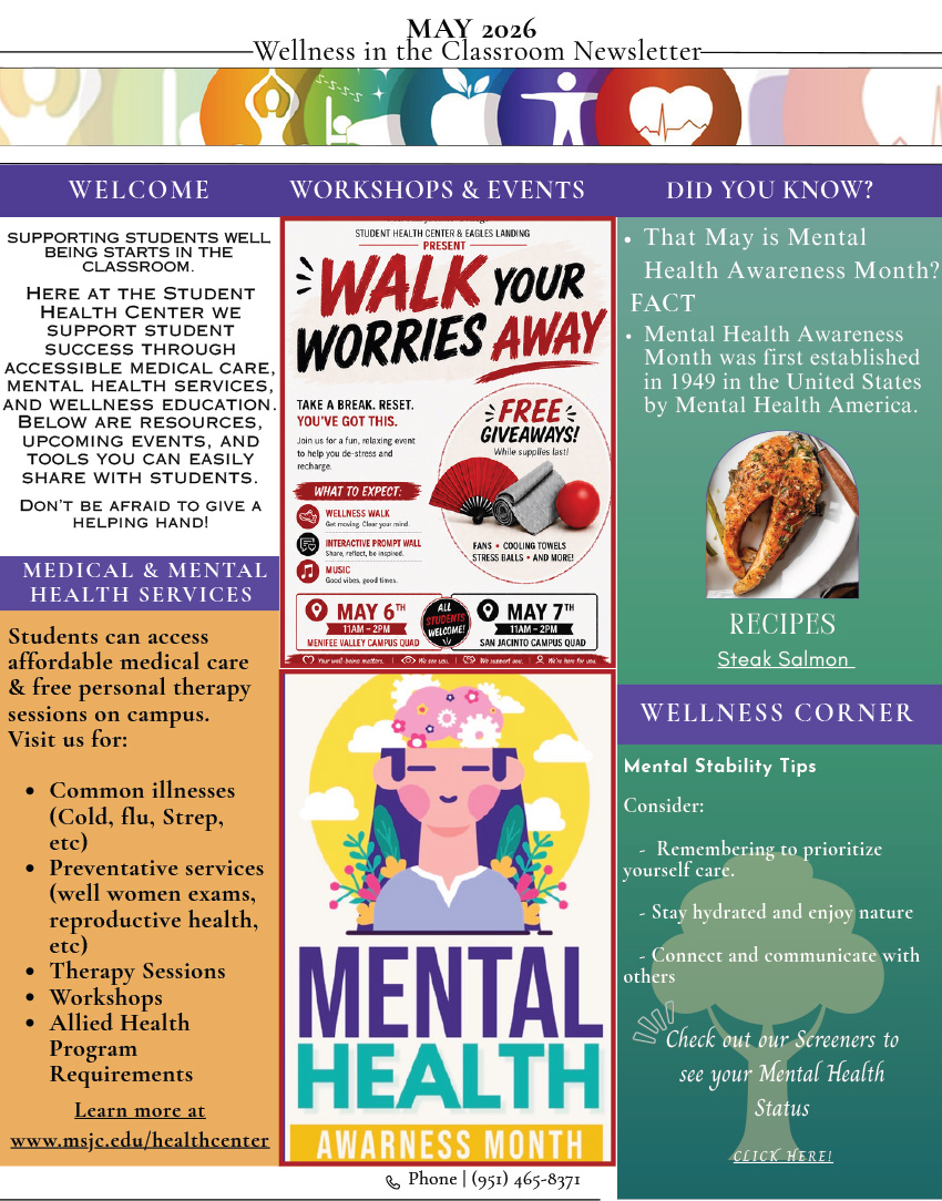 Health Center Newsletter