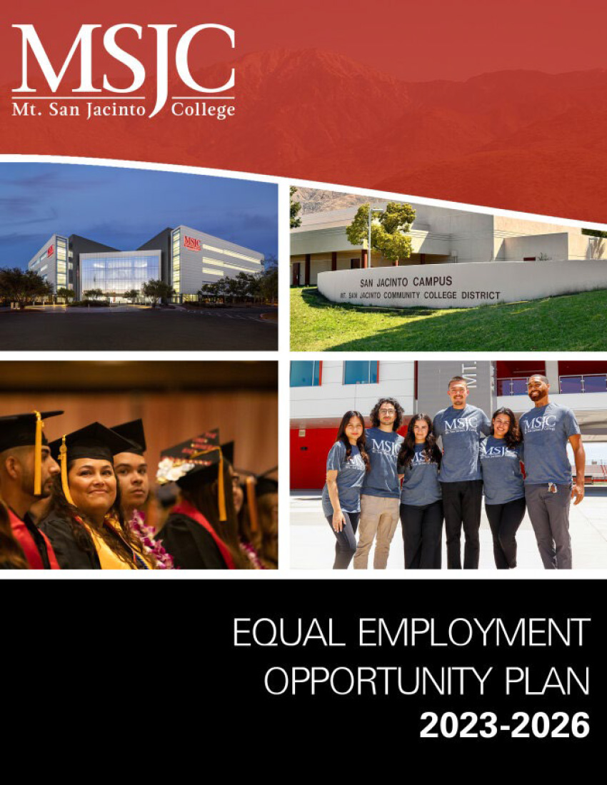 MSJC EEO Plan 2023-2026