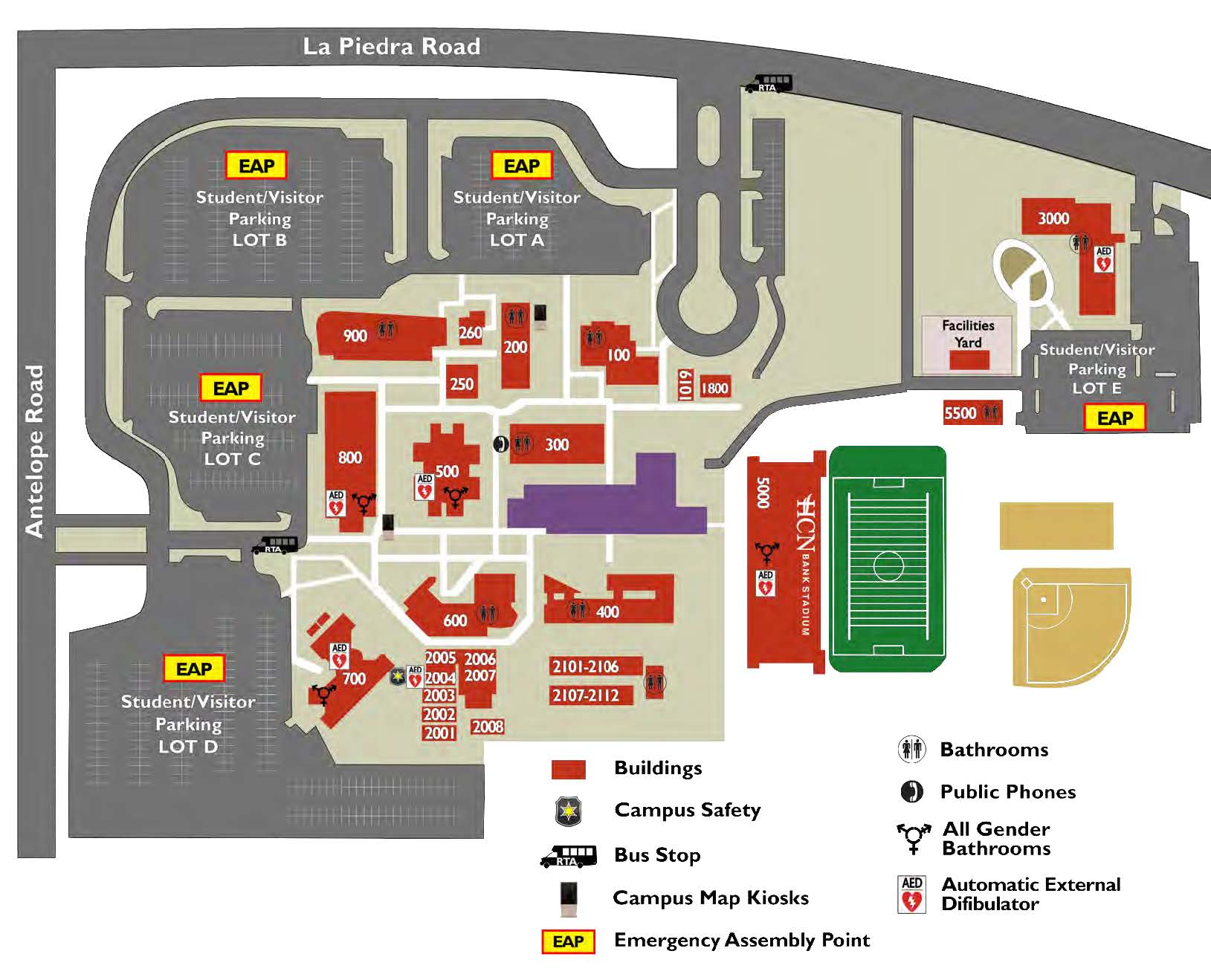 Menifee Valley Campus map