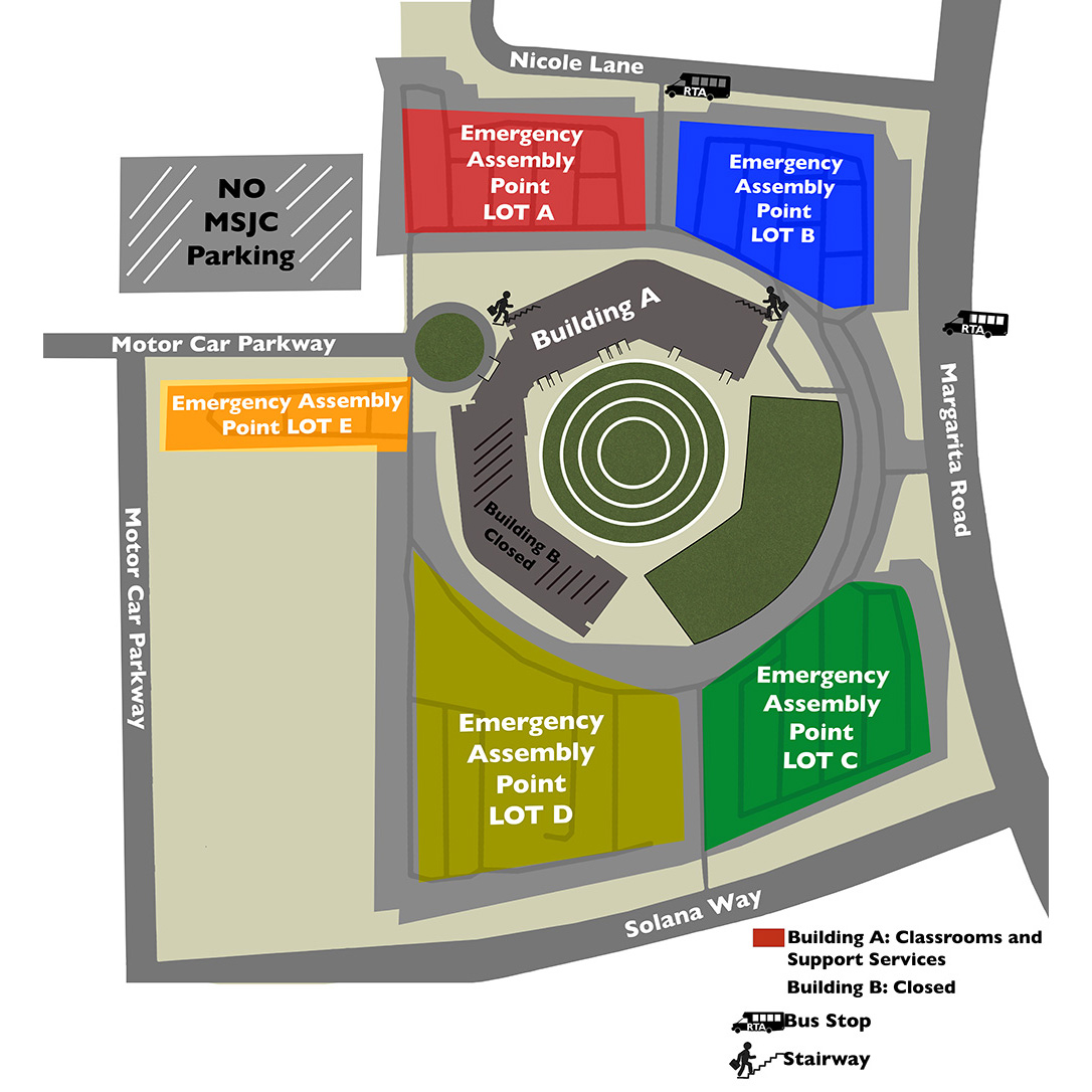 Temecula Valley Campus map