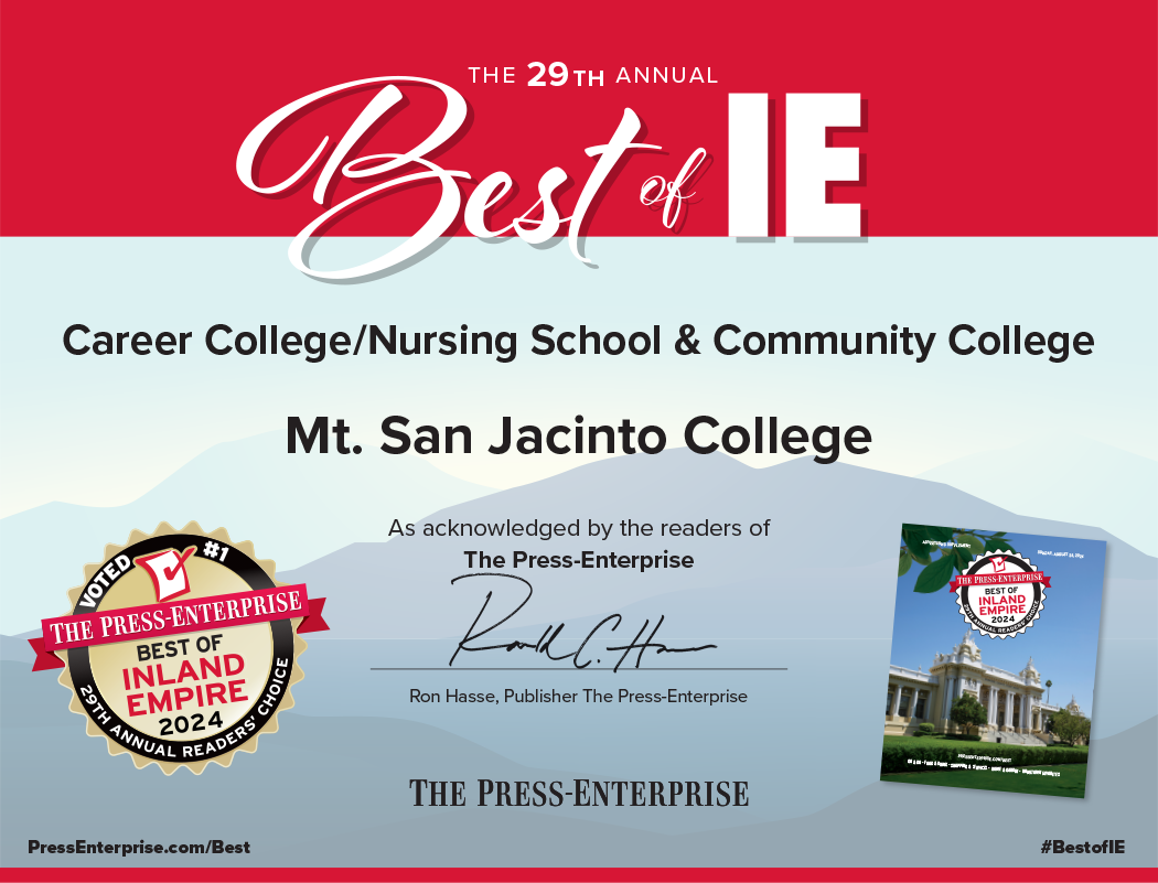 Best of IE 2024 certificate