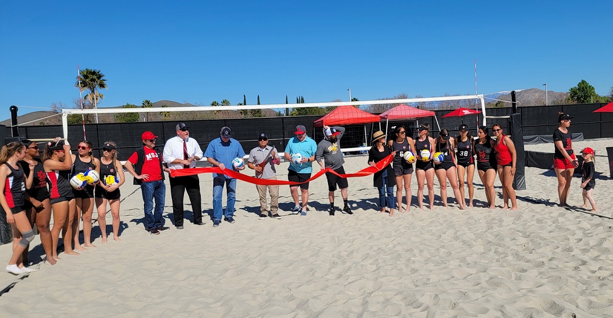 MSJC Hosts Beach Volleyball Team Kickoff Celebration