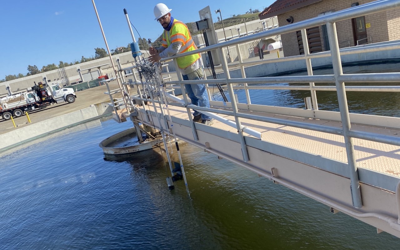 MSJC Water Technology student Francisco Aguirre