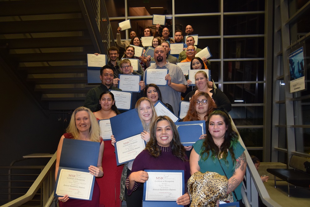 MSJC GED Recognition Ceremony Fall 2019