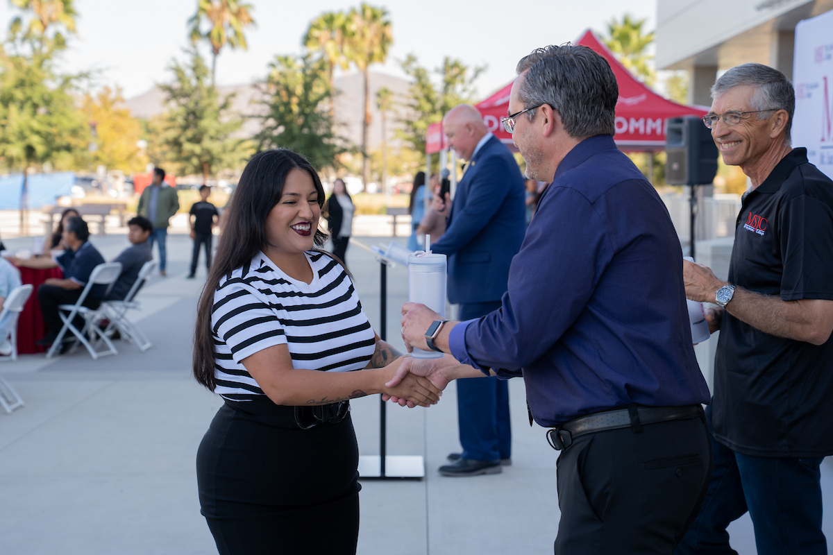 MSJC Celebrates President's Honor Roll Students at Menifee Valley Campus