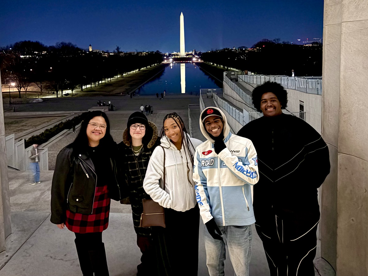 SGA students at Washington DC
