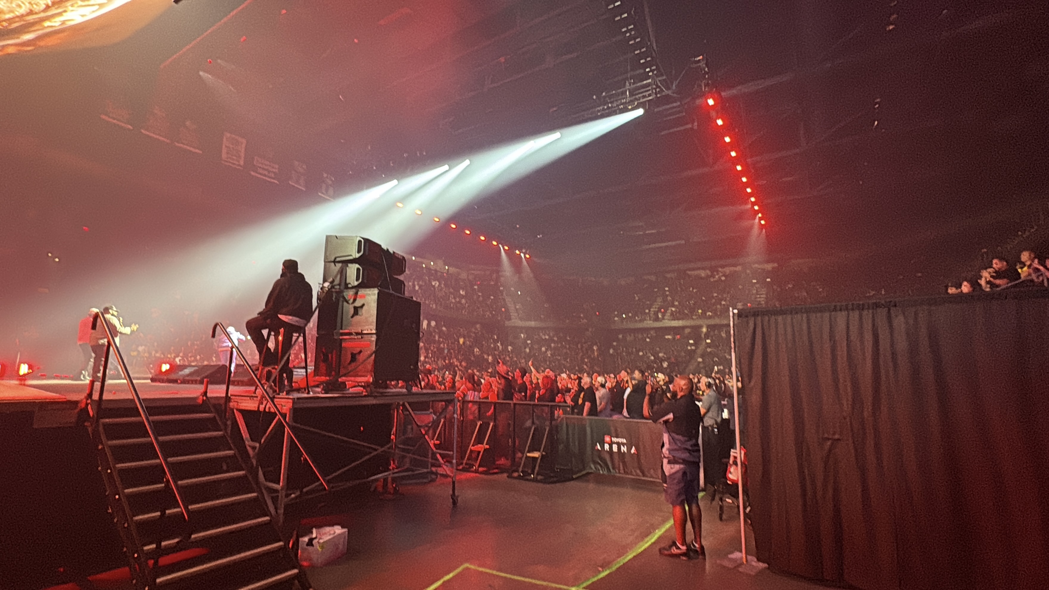  MSJC students and faculty captured a behind-the-scenes view of a concert