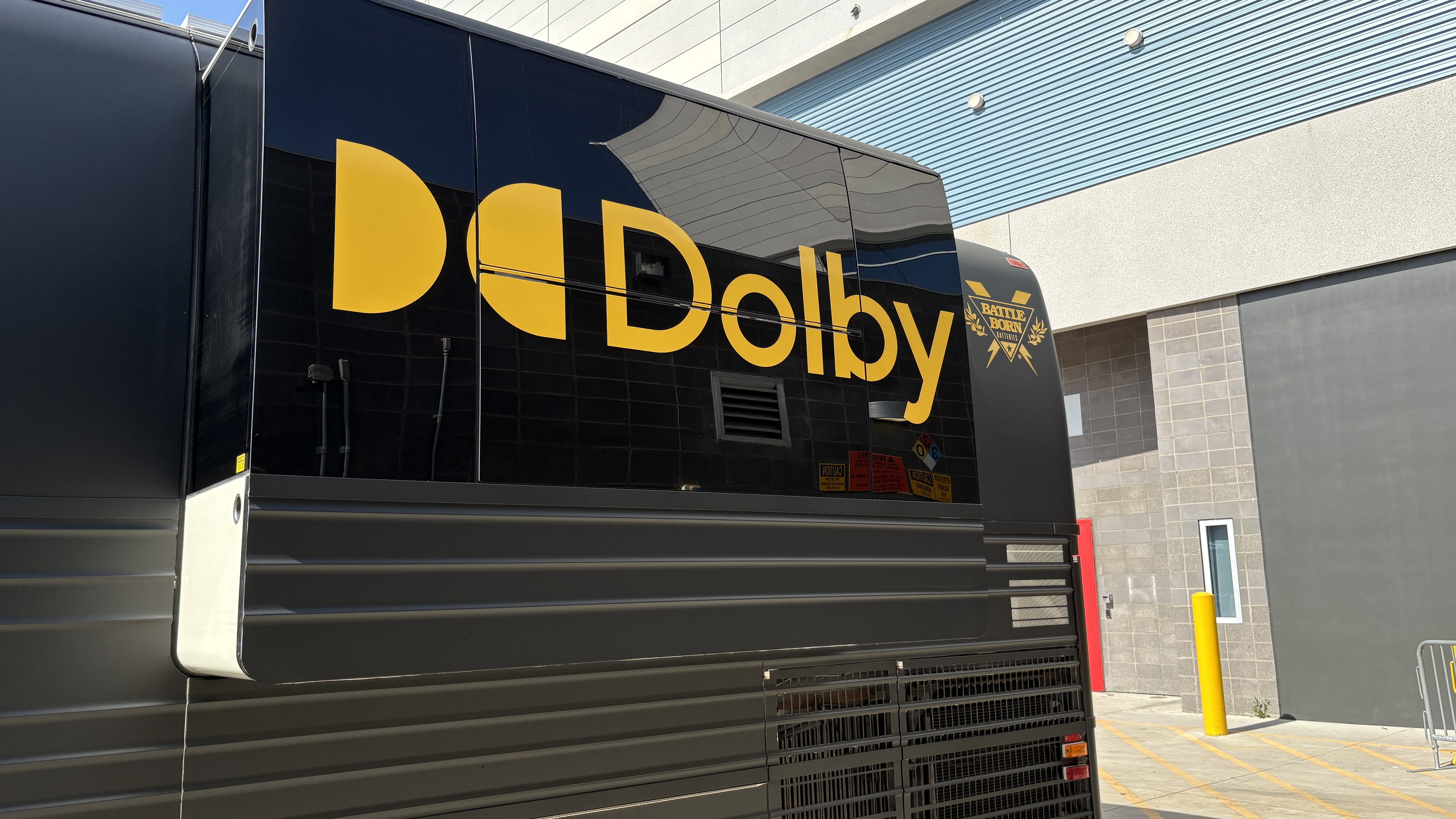 he iconic Dolby Atmos-branded John Lennon Educational Tour Bus