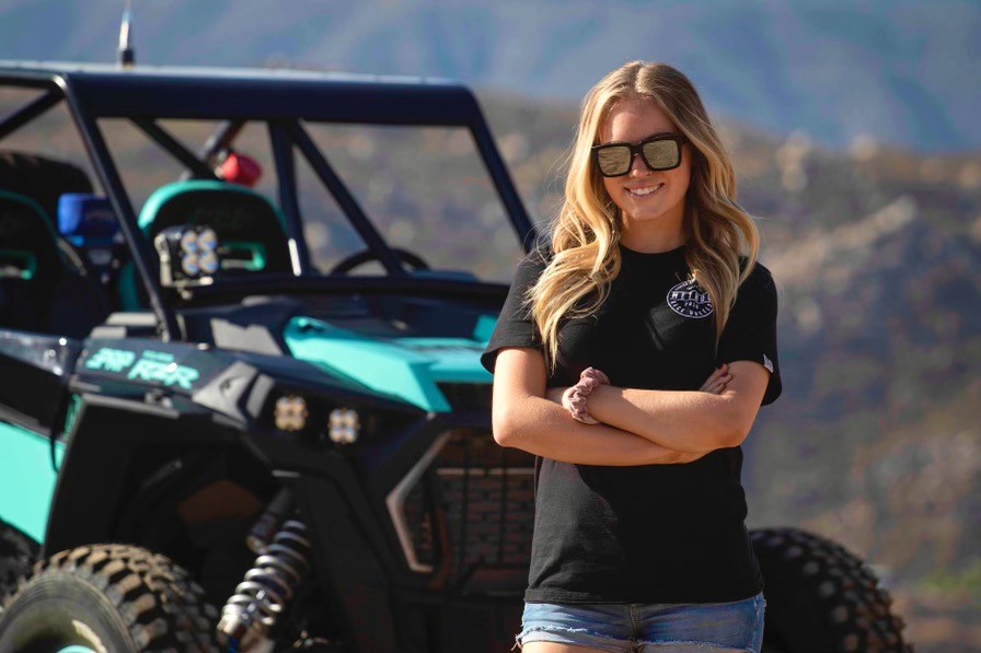 Maddie Wedeking, business major and UTV racer