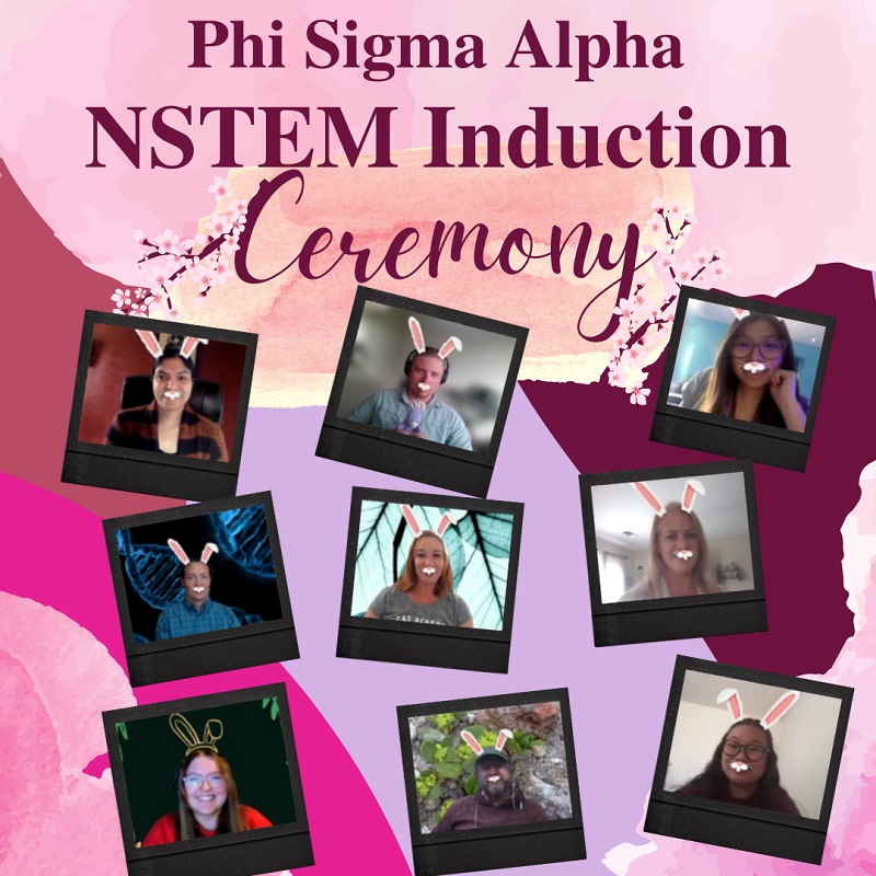 Phi Sigma Alpha chapter members