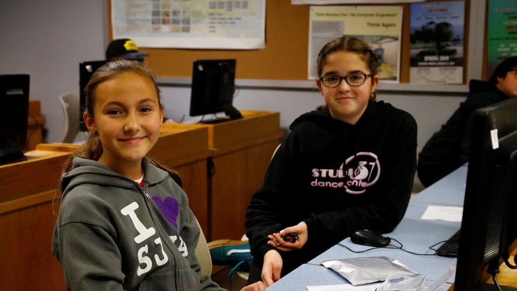 smiling students