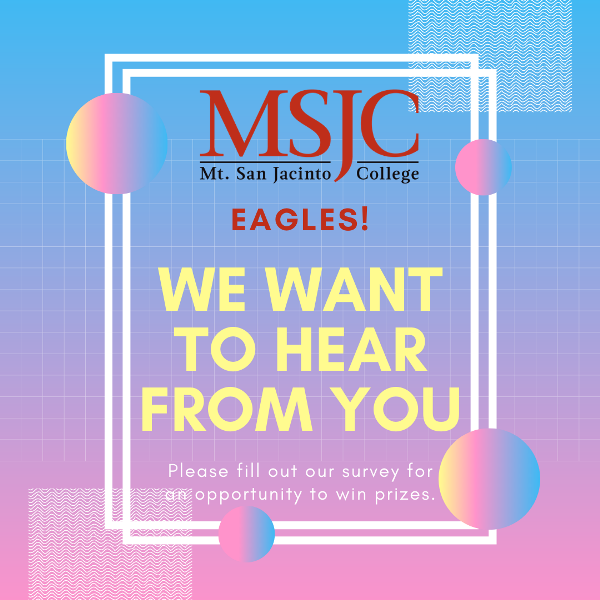 Students: We want to hear from you