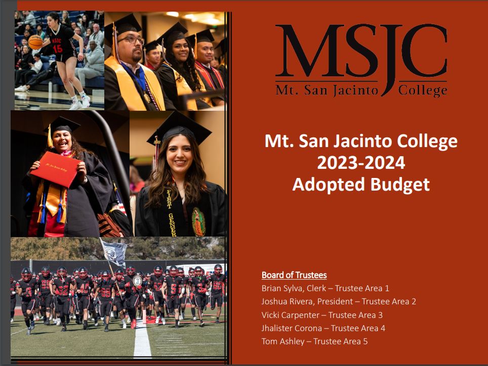MSJC Board Approves 2023-2024 Budget