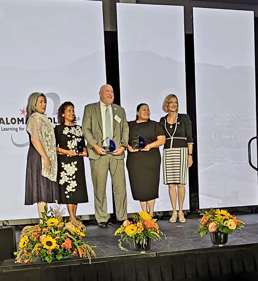 CSUSM officials with Dr. Roger Schultz