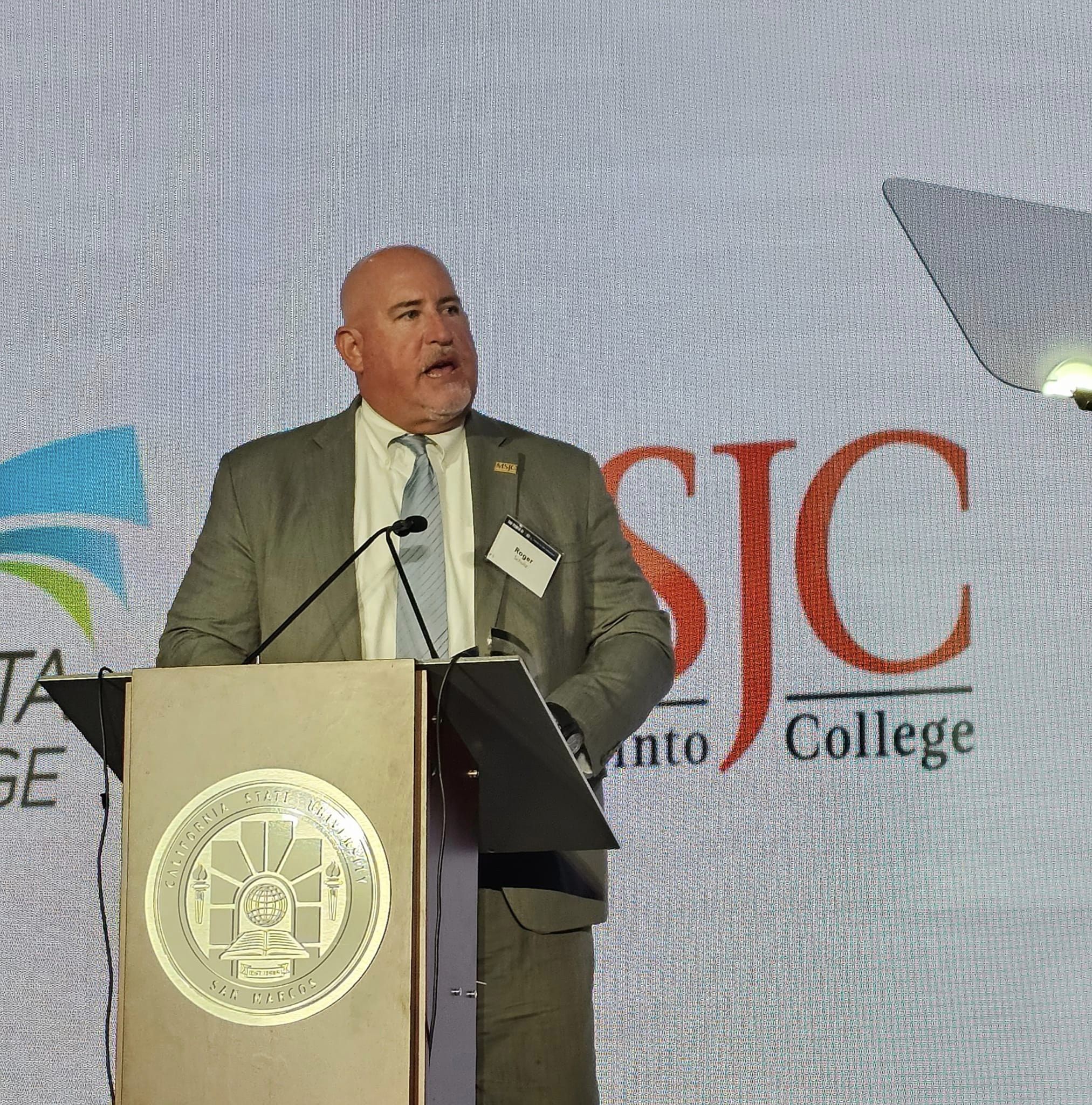 MSJC Superintendent/President Dr. Roger Schultz