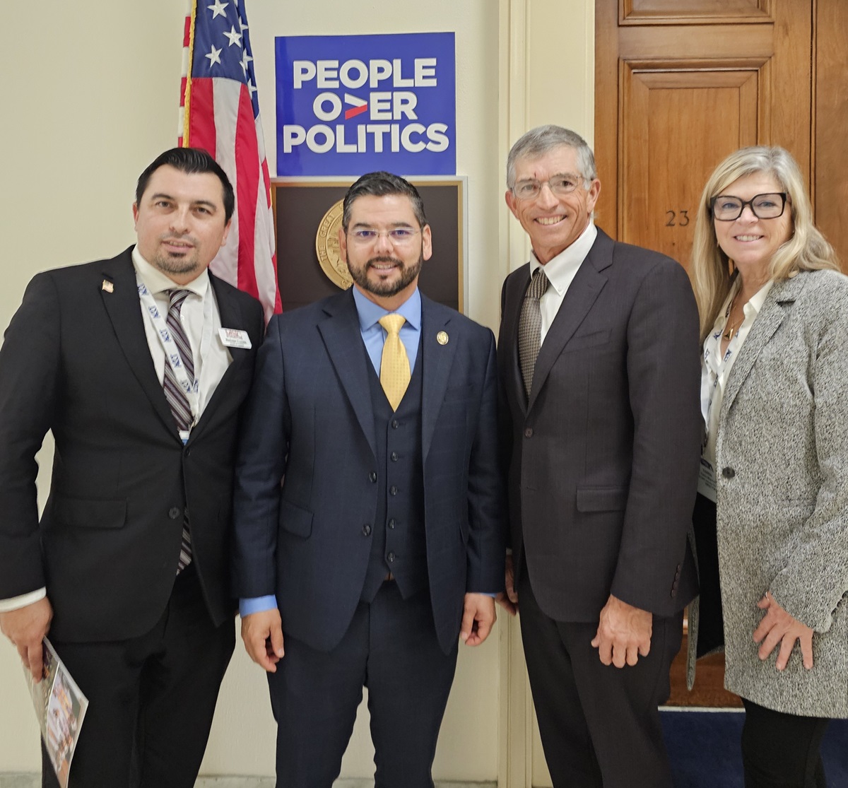 MSJC delegation with Congressman Ruiz