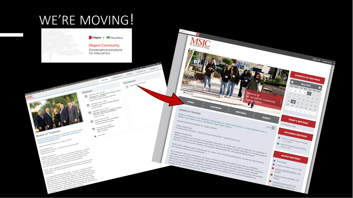 we're moving to Diligent Community