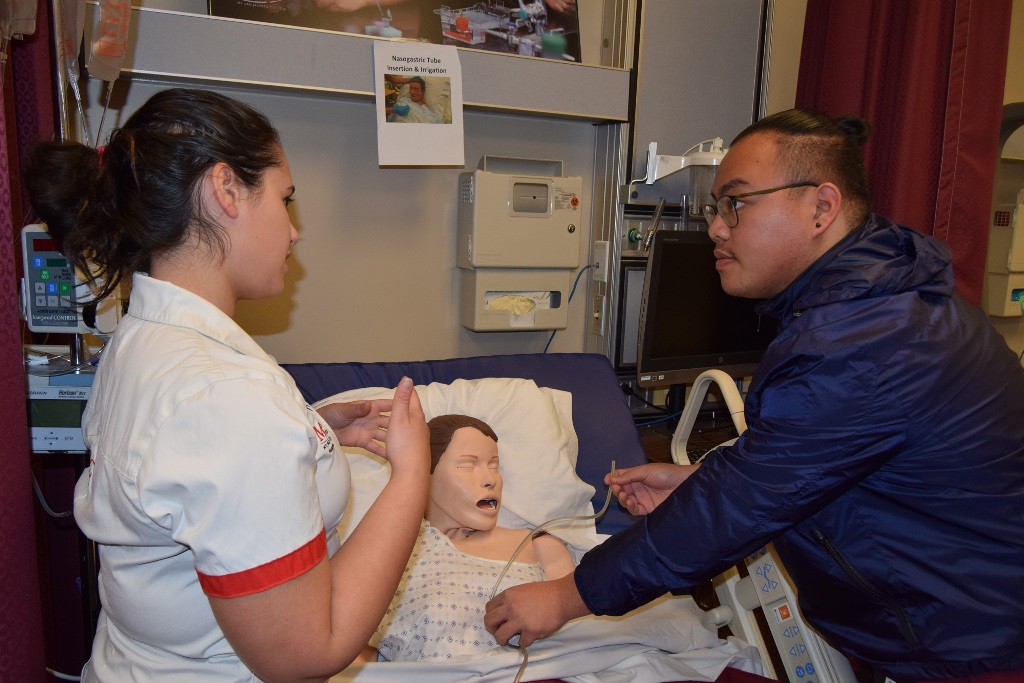 students at 4th Annual Health Occupations Discovery Camp