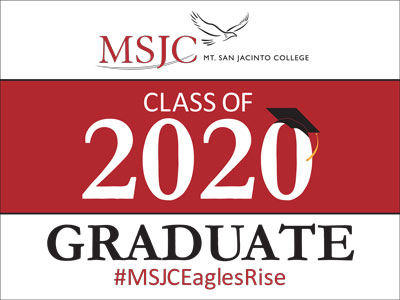 MSJC Class of 2020 Graduate