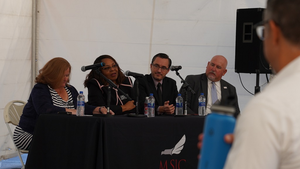 MSJC leaders panel at the State of the College address