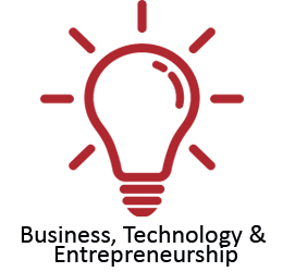 Business, Tecnology, Entrepreneurship Pathway icon