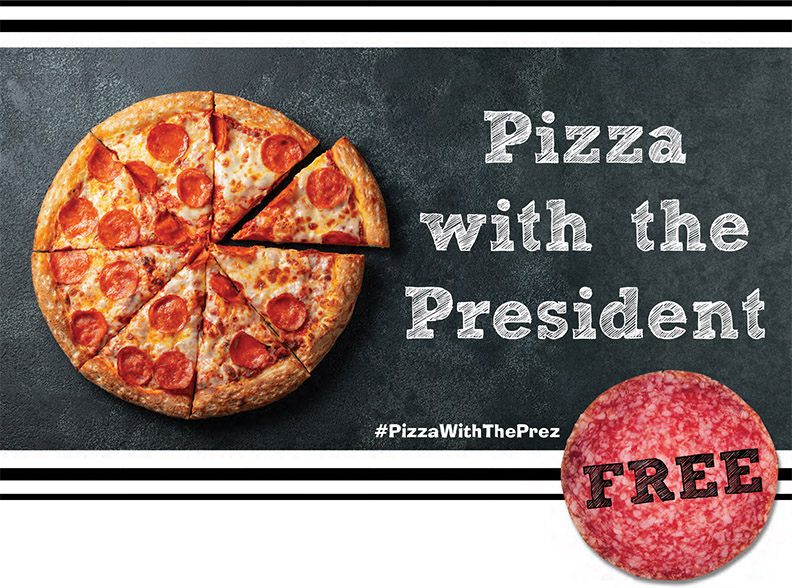 Pizza with the President