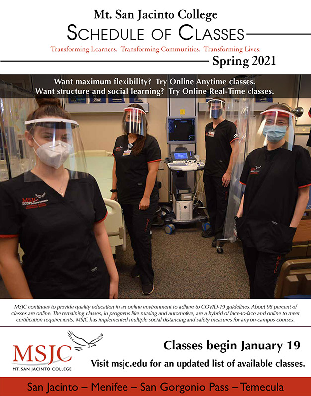 Enroll Now for Late-Start Classes that Begin on March 22 at MSJC