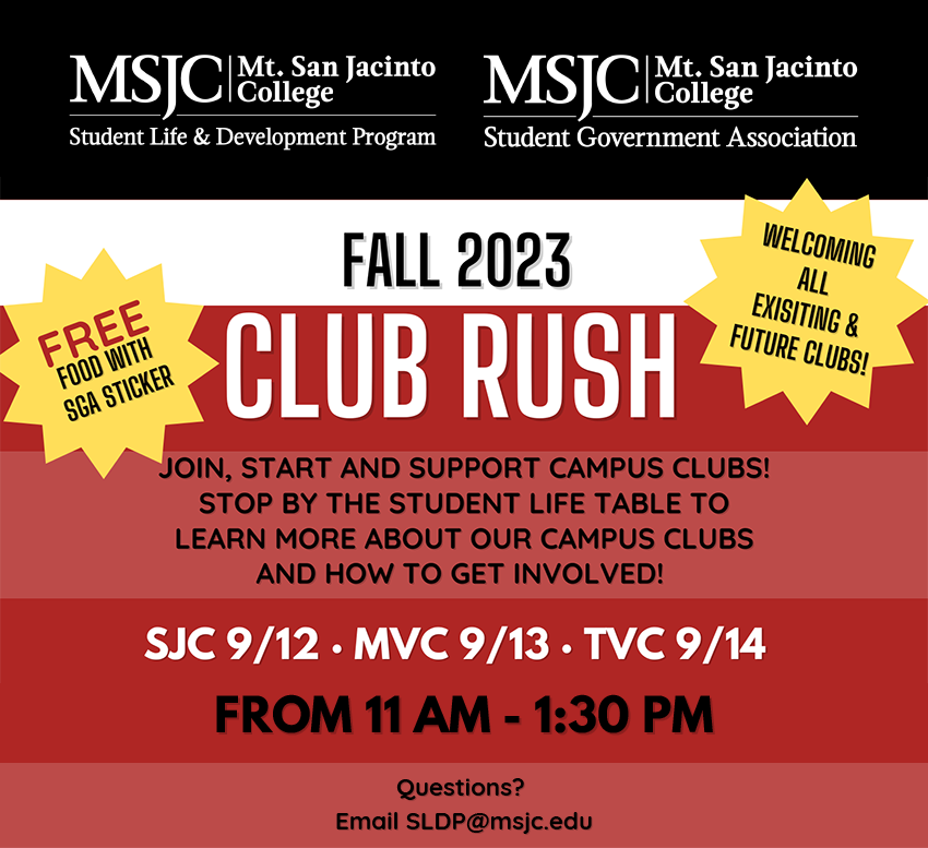 Fall 2023 Club Rush