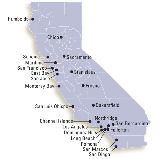 CSU Map